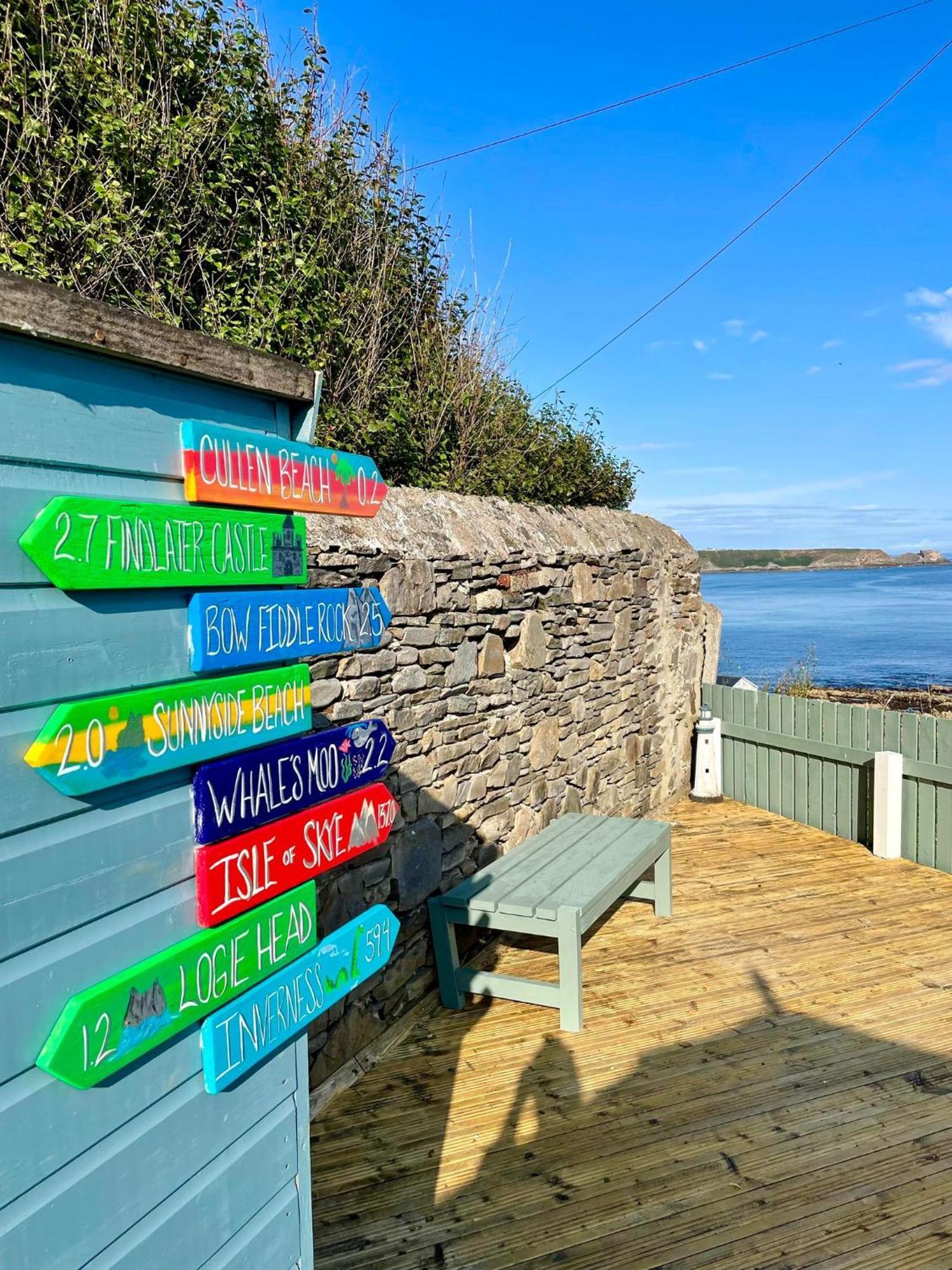 Hill Crest - Cliff Top Cottage With Stunning Views Cullen Bagian luar foto